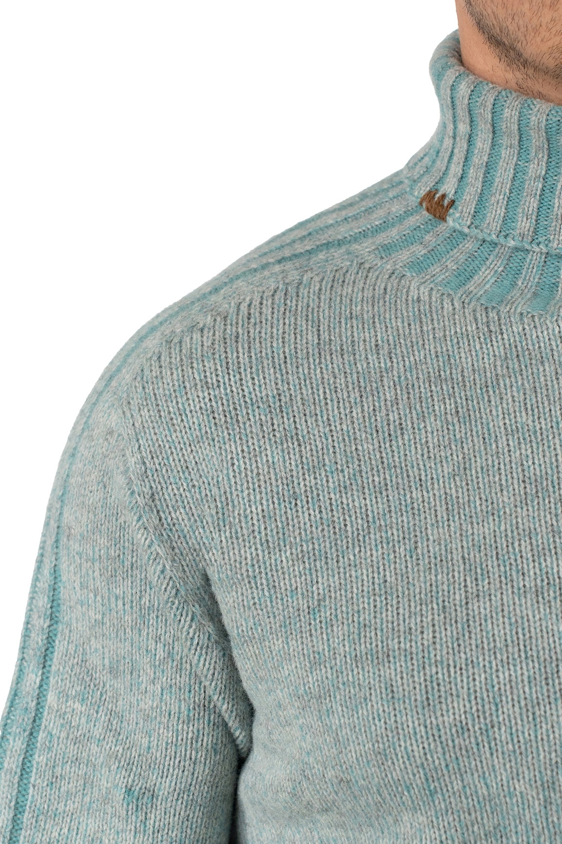 Свитер Bob Lizzie Grey/Water Green фото 3