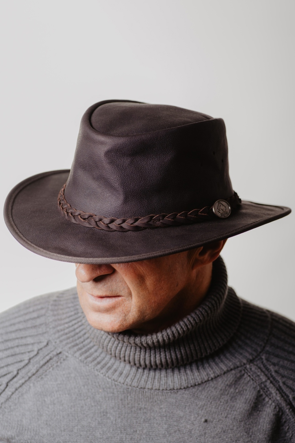 Шляпа 5H15 SCIPPIS Talaroo - Brown фото 1