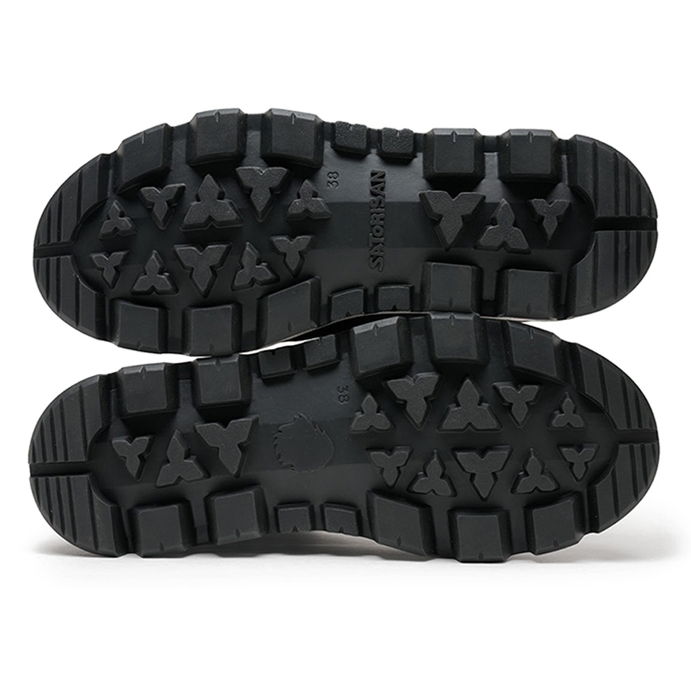 Ботинки Satorisan Unalome Laces Premium Wool Khakies Black 120084 фото 6