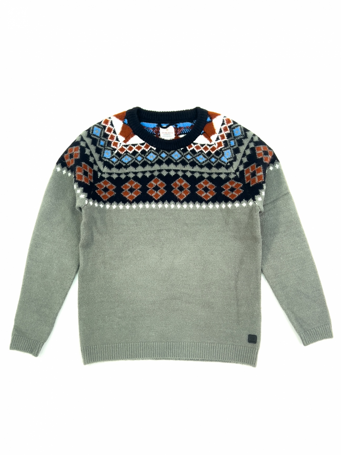 СВИТЕР DSTREZZED Dk. Grey Mel. 404092 фото 1