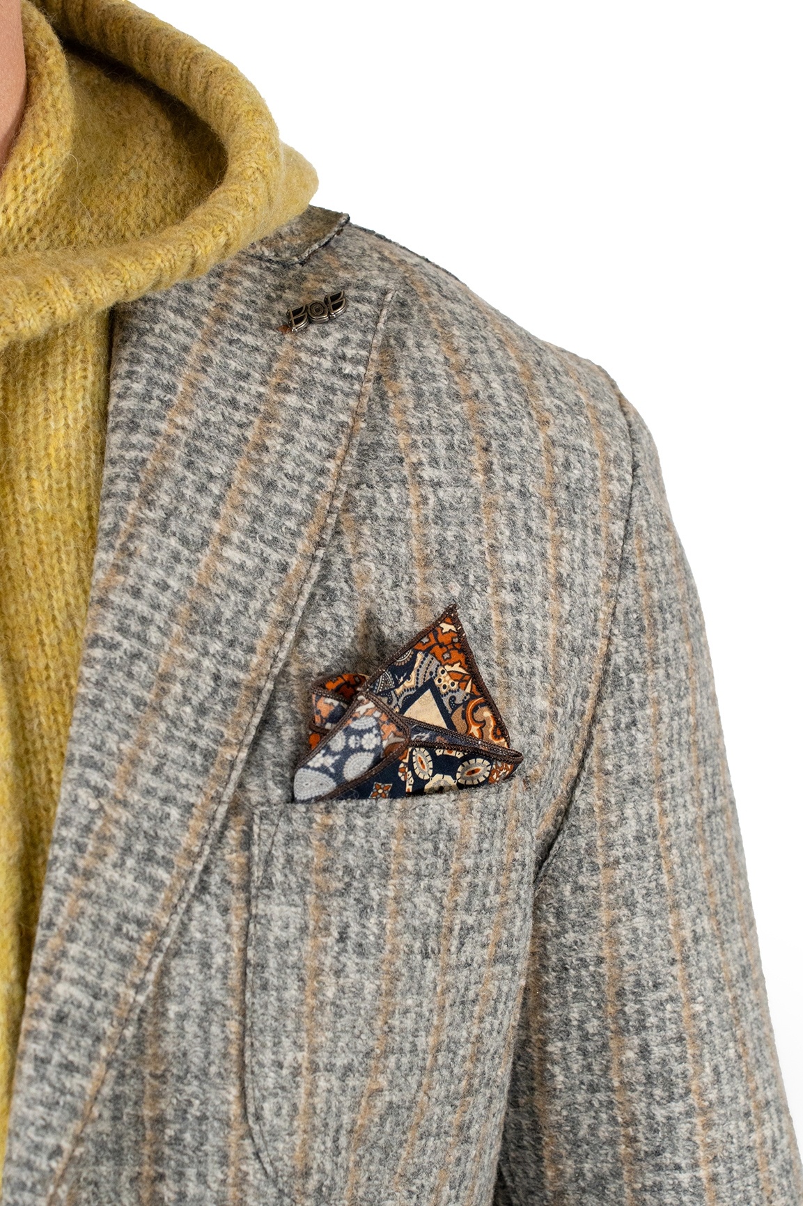 Пиджак Bob Harlow Beige/Grey фото 4