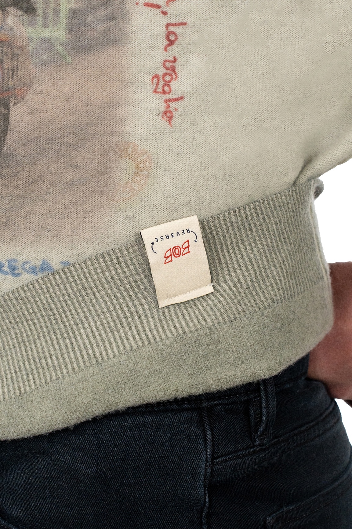 Свитер Bob Bristol Militare Green фото 6