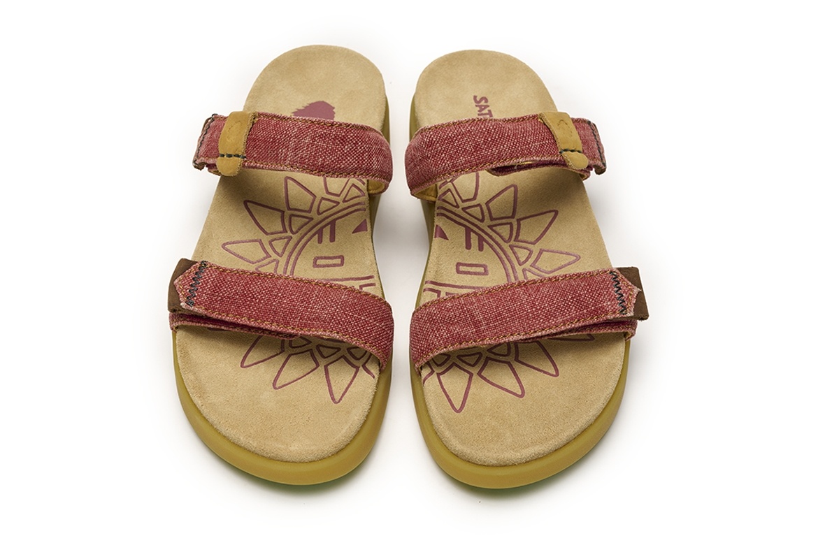 Сандалии Satorisan Kae Linen Smoky Pink фото 6