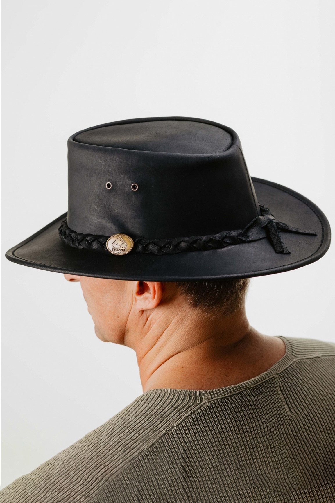 Шляпа 5H01 BUSHMAN Black фото 2