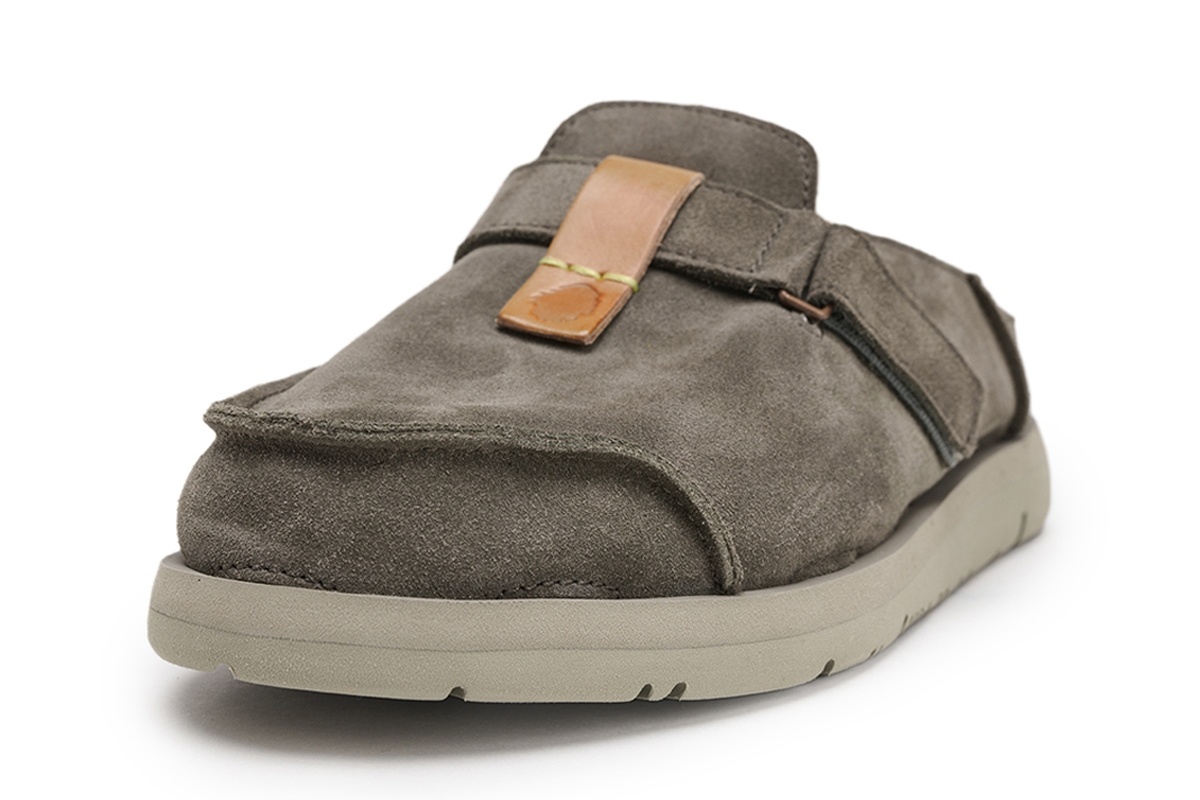 Тапочки Satorisan Uwabaki Clog Suede Deep Khaki 2.0 фото 6