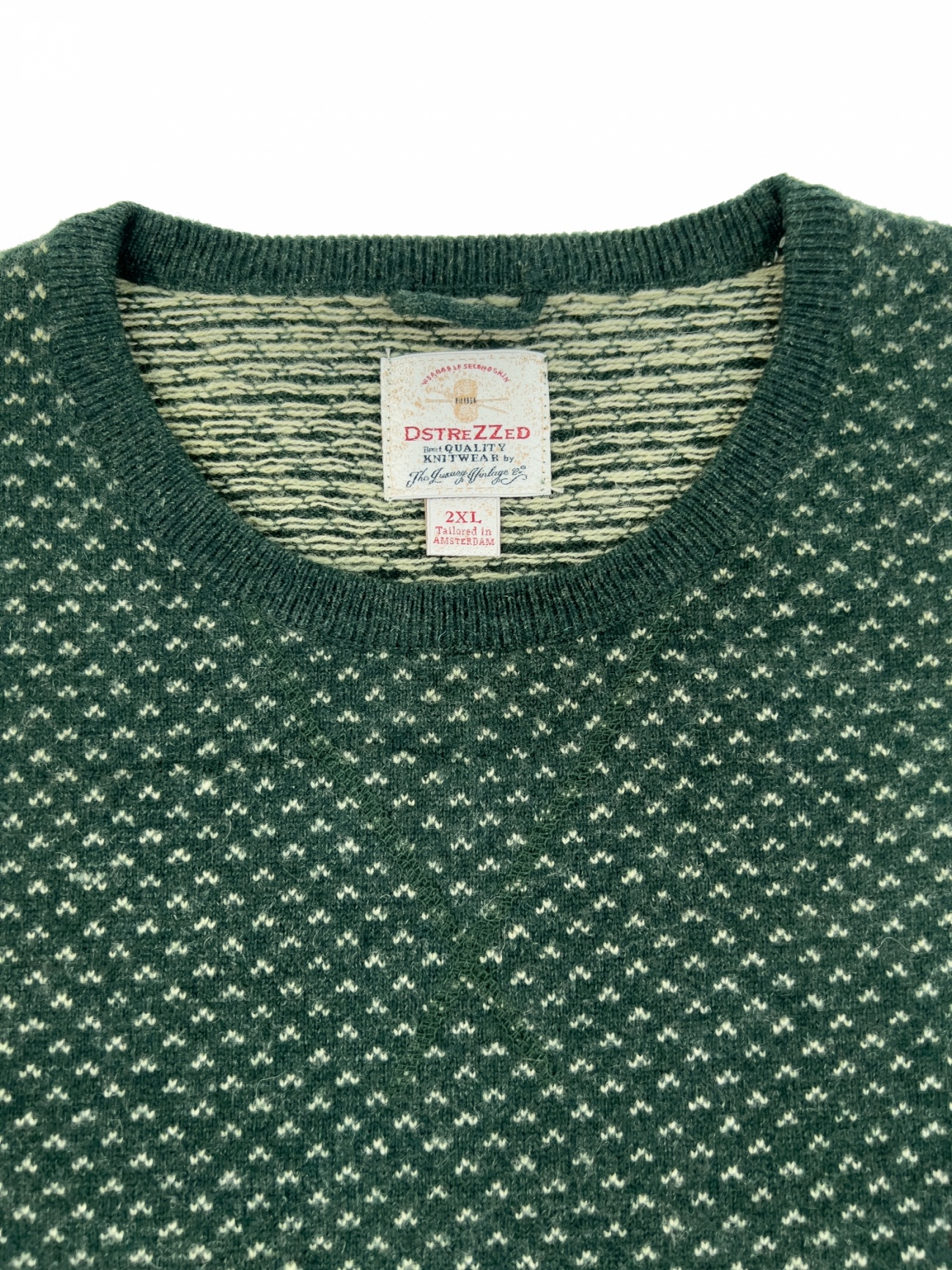 СВИТЕР DSTREZZED Dk. Green 404090 фото 3