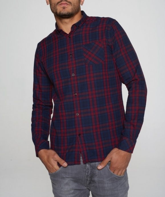 Рубашка Dstrezzed Wine 303116 фото 2