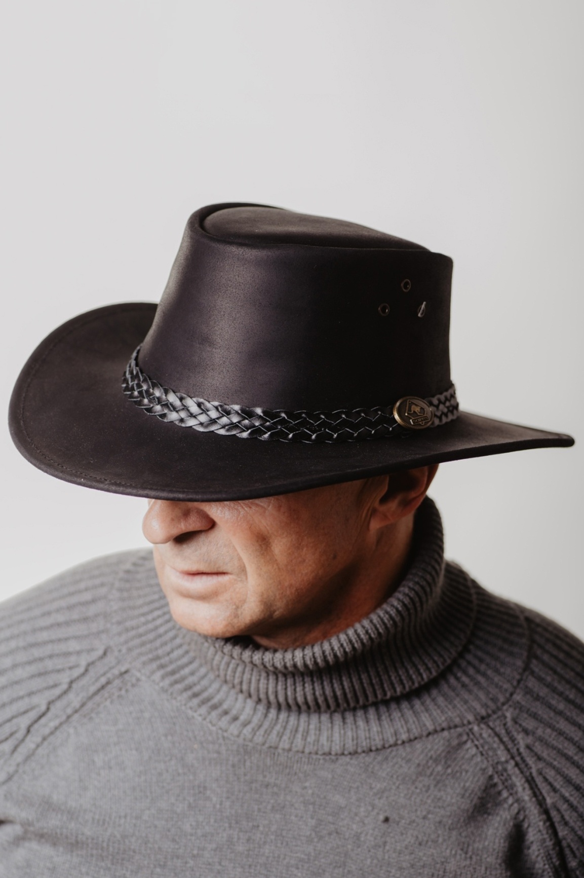 Шляпа 5H08 SCIPPIS Wallaroo - Black фото 1