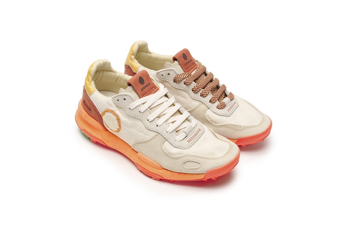 Кроссовки Satorisan Chacrona Linen Chantilly Orange фото 2