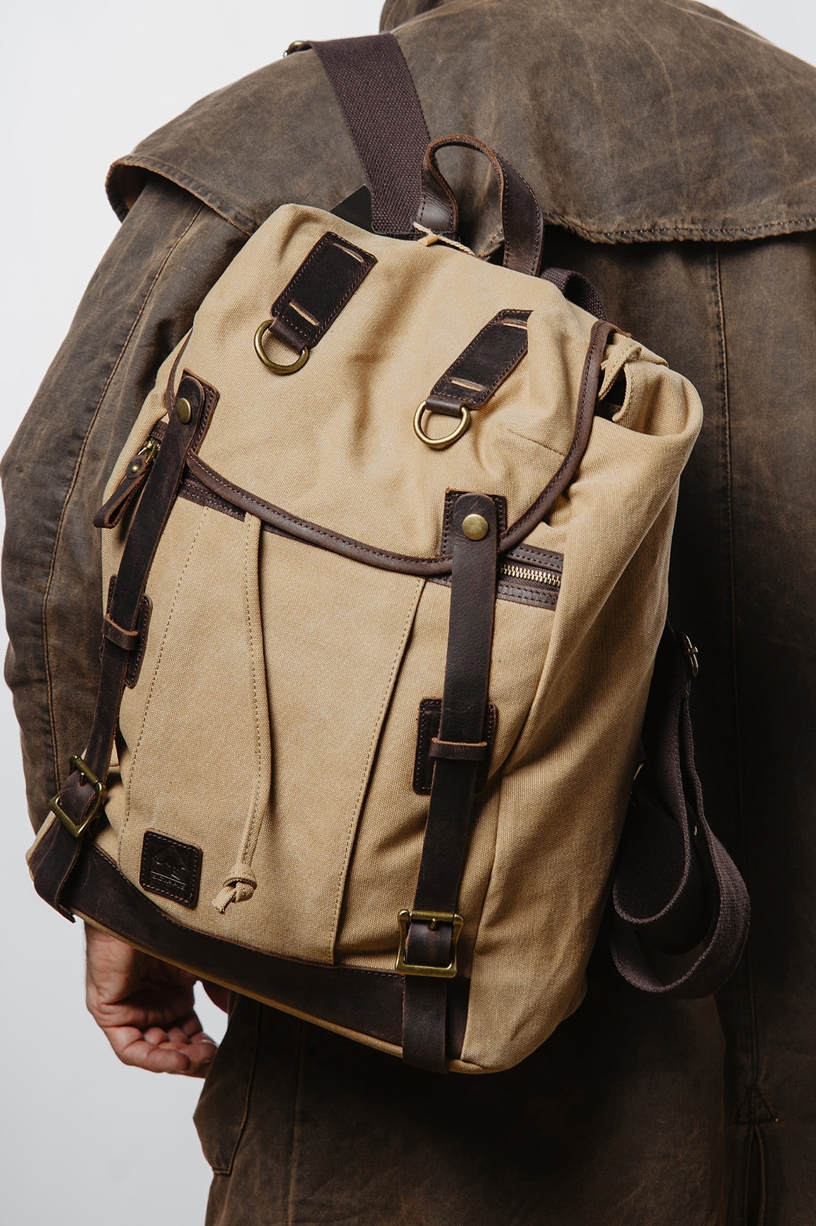 Сумка SCIPPIS 2505 шоппер COOGEE BACKPACK Khaki фото 4