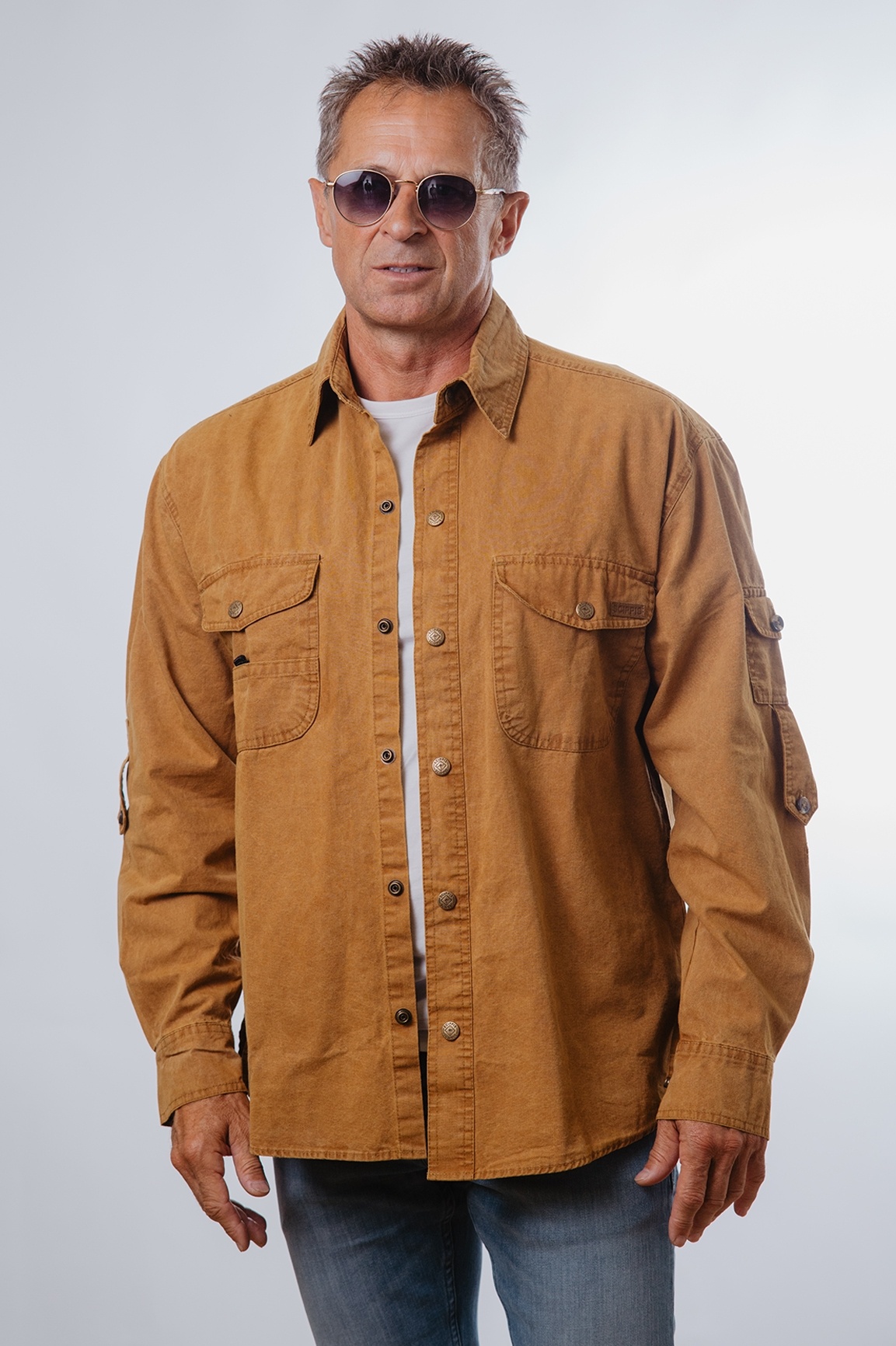 Рубашка Scippis Australian Fashion House GmbH 003S04 Cowra - Tobacco фото 6