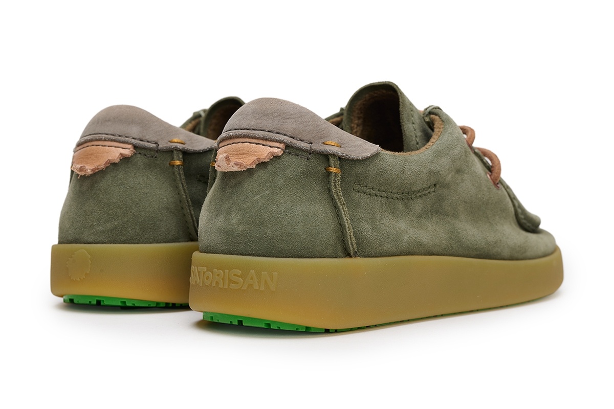 Кеды Satorisan Kwahu Winter Suede Rush Green фото 5