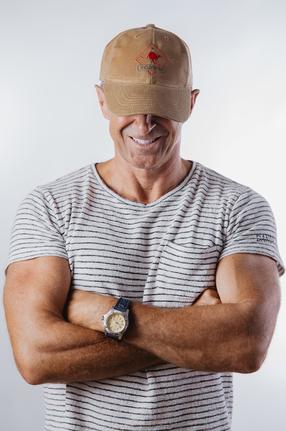 Кепка 001H10 SCIPPIS OILSKIN - Tan фото 1