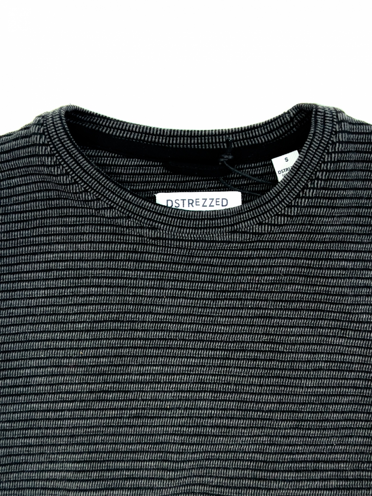 СВИТЕР DSTREZZED CREW STRIPE SWEAT Black 211226 фото 3