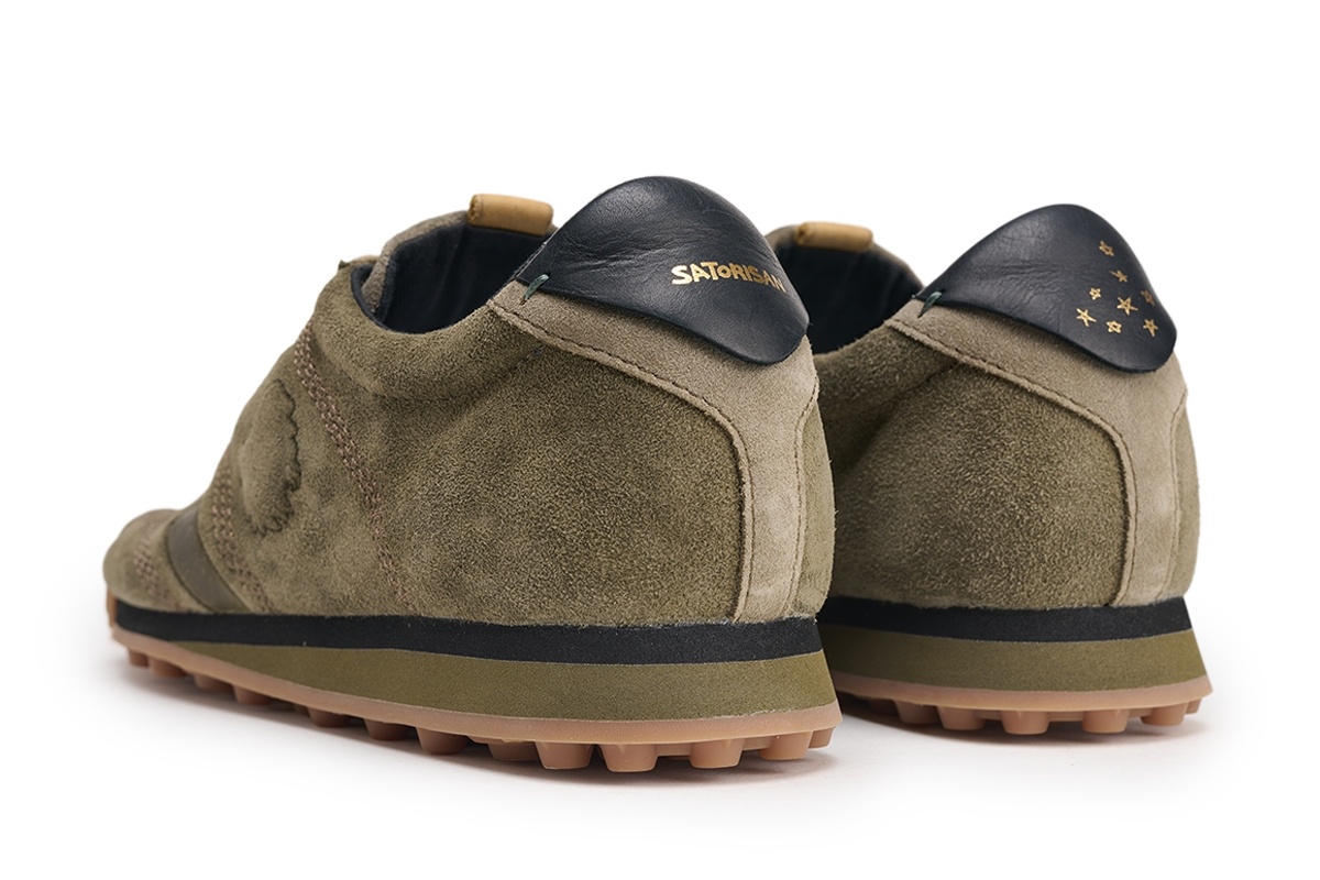 Кеды Satorisan Stardust Suede Deep Khaki фото 3