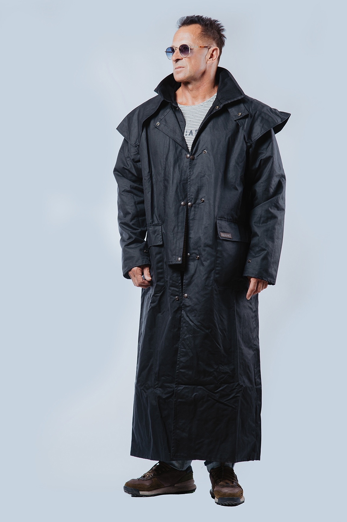 Плащ Australian Fashion House GmbH 001020 Riding - Black фото 2
