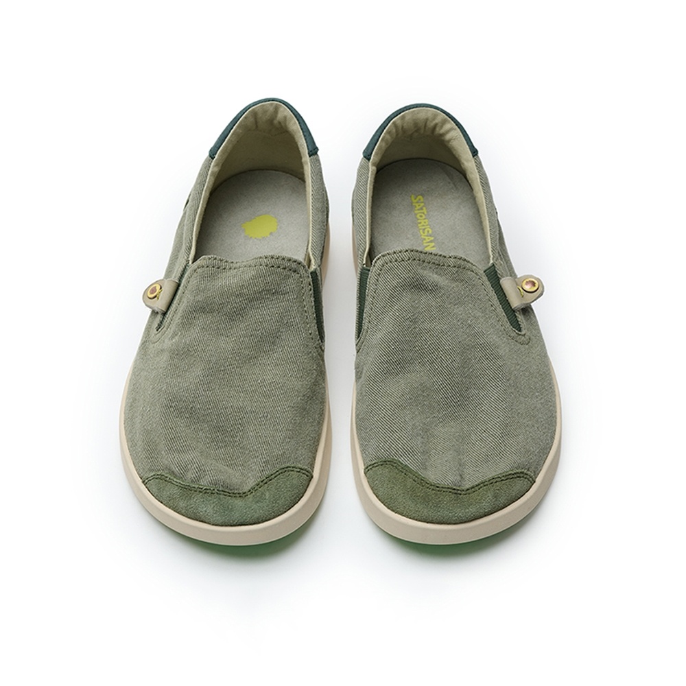 Слипоны Satorisan Kung Fu Cotton Vintage Khaki  фото 4