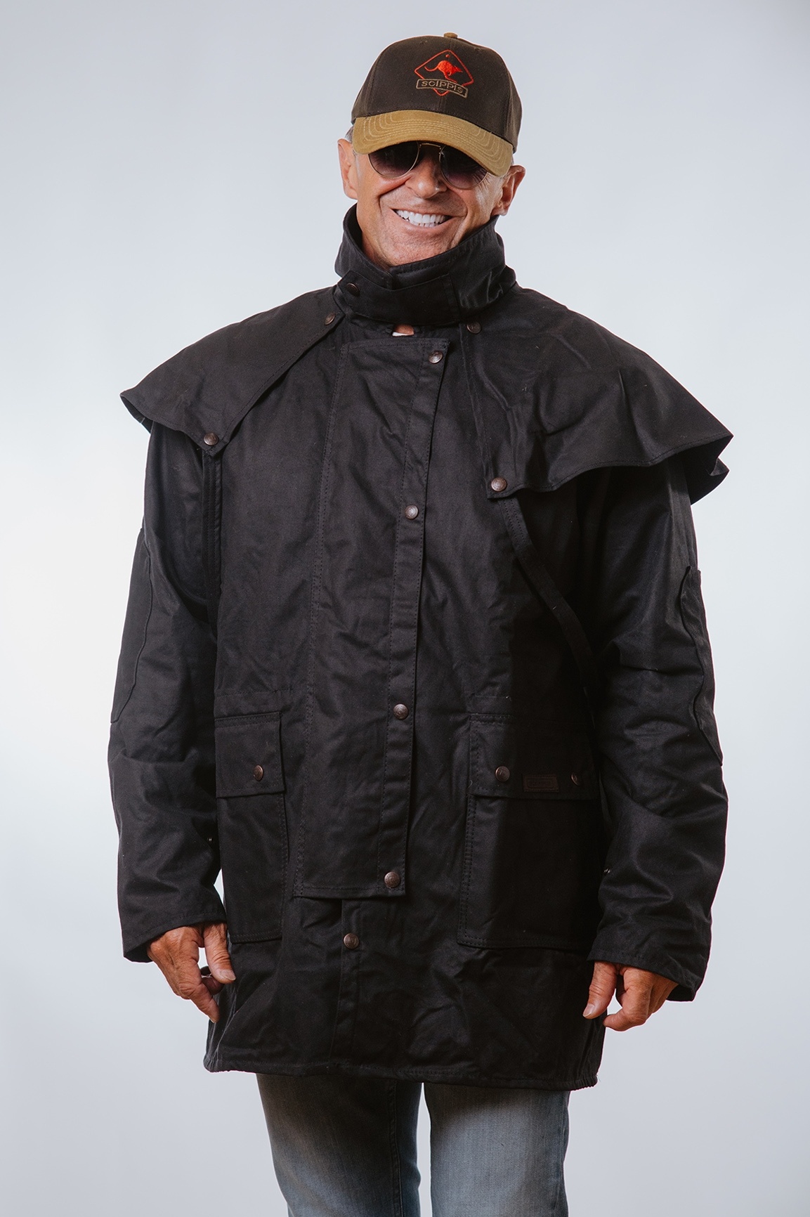 Куртка Australian Fashion House GmbH 001J01 Drover - Black фото 4