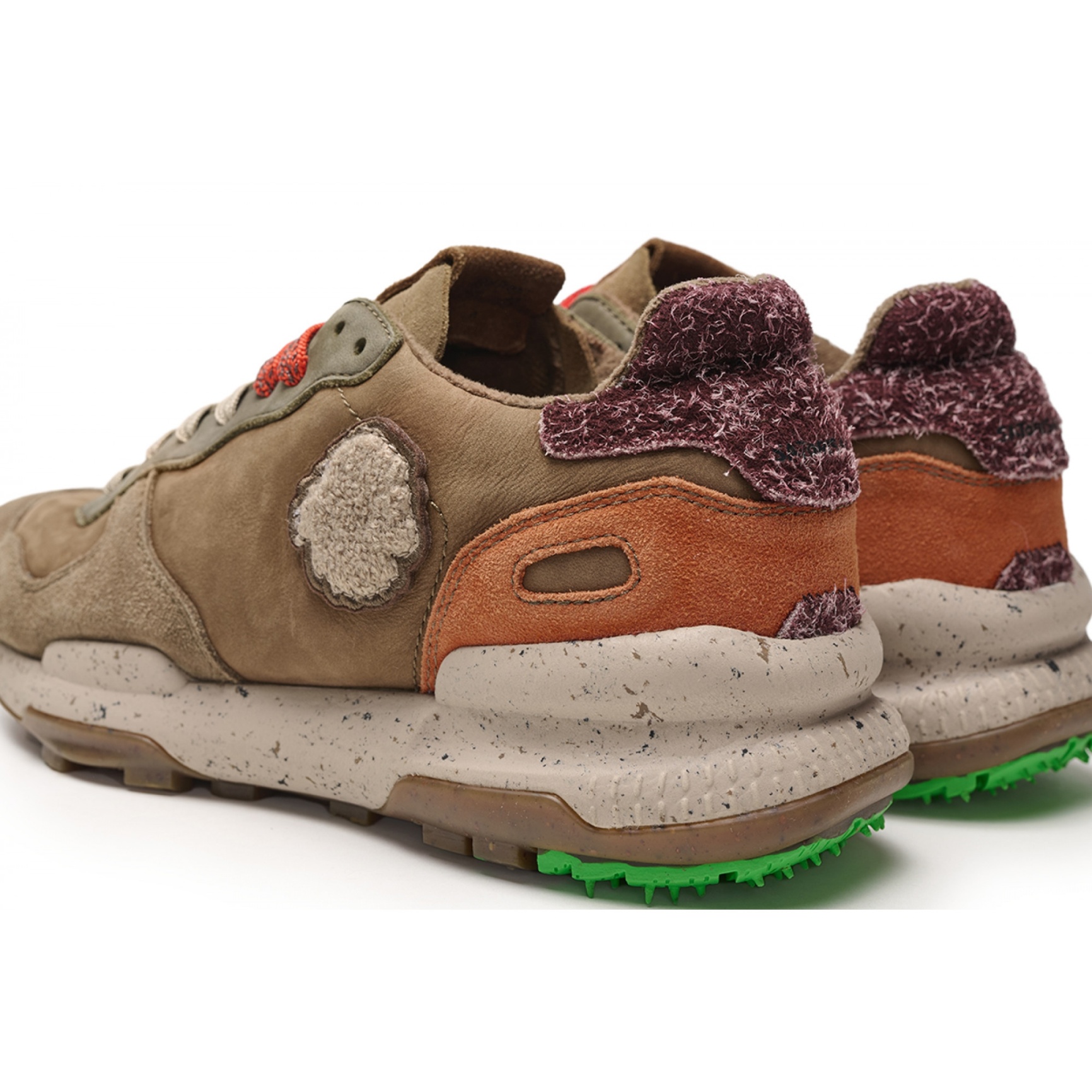 Кроссовки Satorisan Chacrona Premium Mid Brown 120091 фото 2