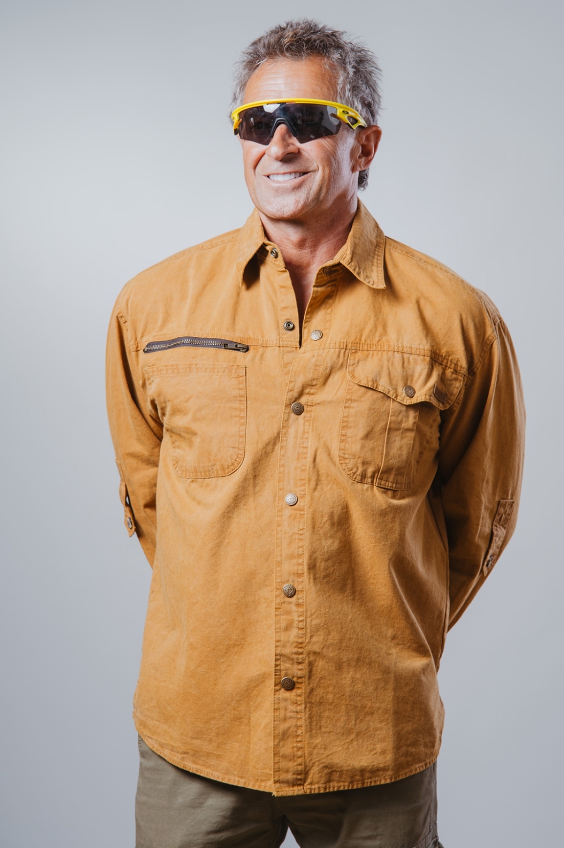 Рубашка Scippis Australian Fashion House 003S05 Broome Tobacco фото 3