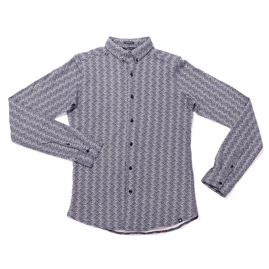 Рубашка DSTREZZED Grey Melange 261004D  фото 1