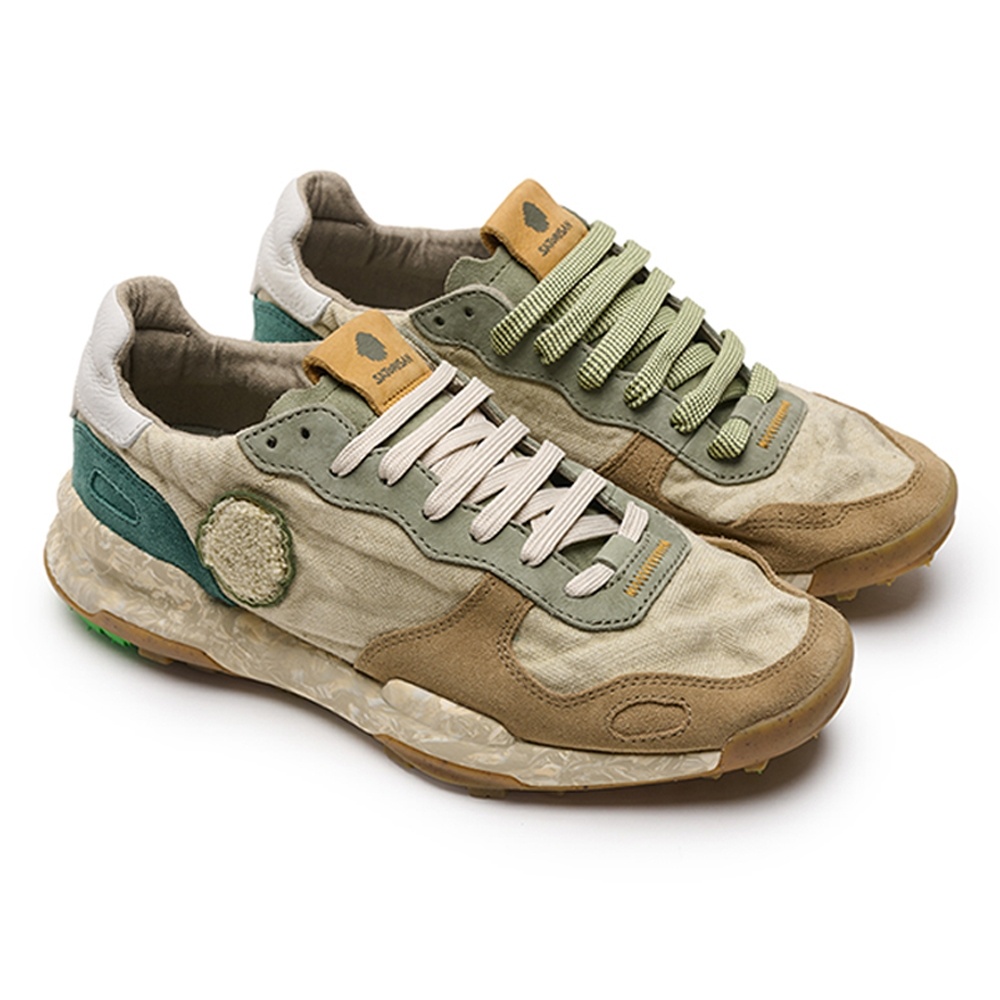 Кроссовки Satorisan Chacrona Linen Urbanite Green M фото 2