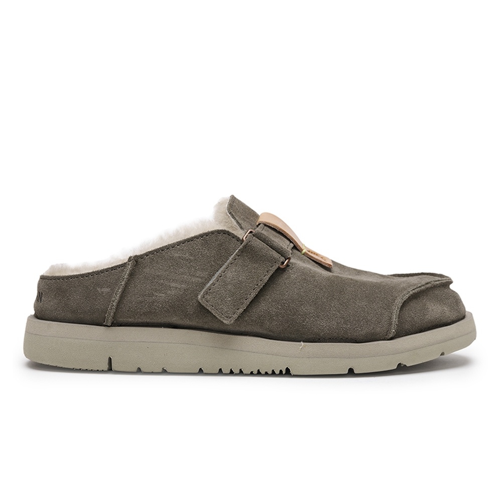 Тапочки Satorisan Uwabaki Clog Suede Deep Khaki 2.0 фото 1