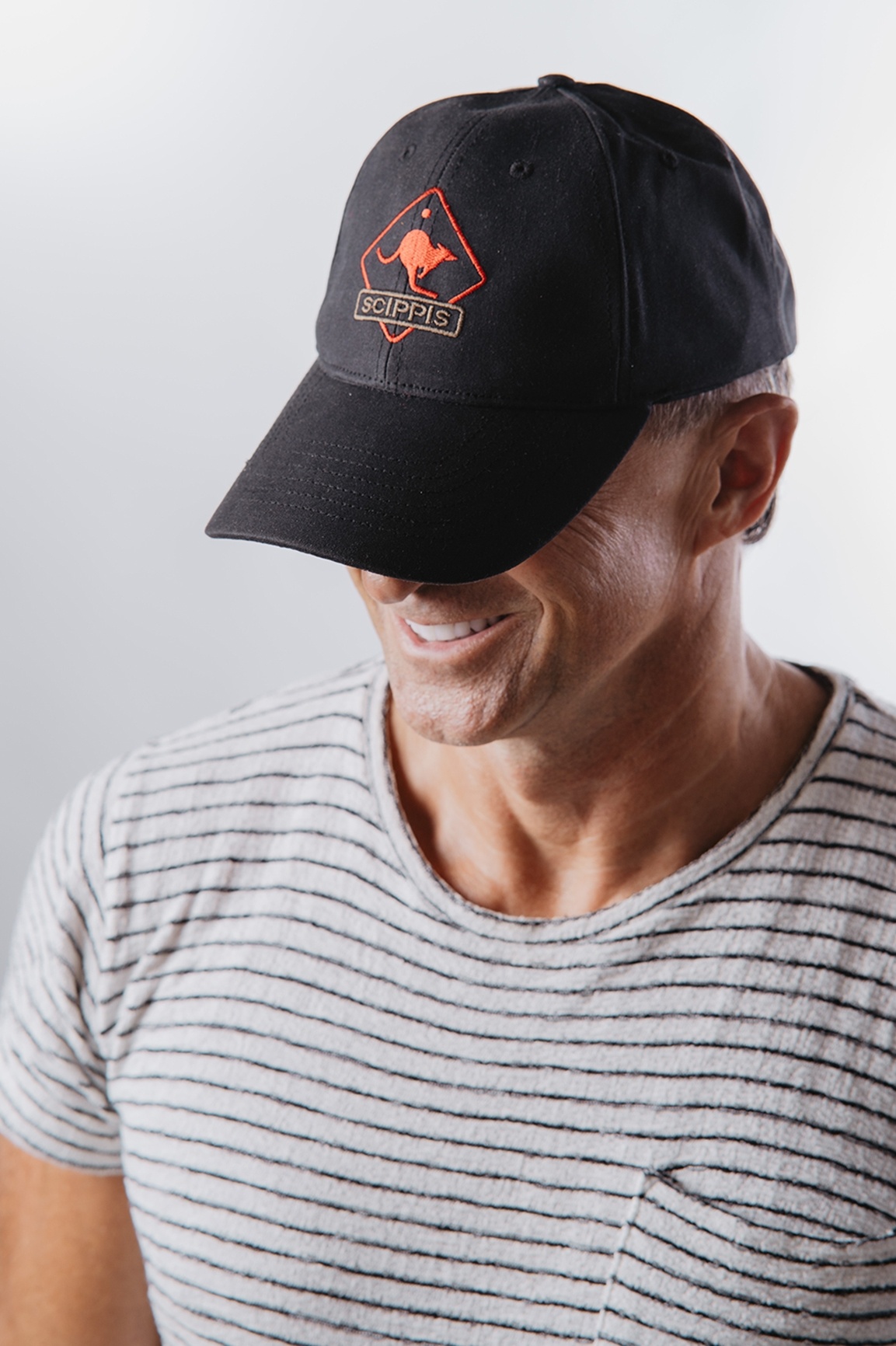 Кепка 001H10 SCIPPIS OILSKIN - Black фото 3