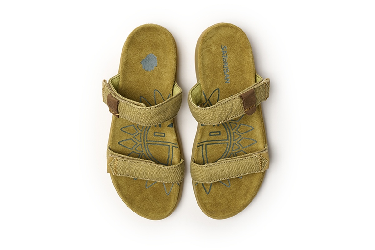 Сандалии Satorisan Kae Linen Wheathered Khaki фото 4