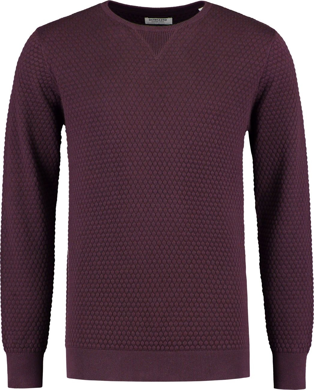 СВИТЕР DSTREZZED CREW PINEAPPLE KNIT PORT RED 404124 фото 1