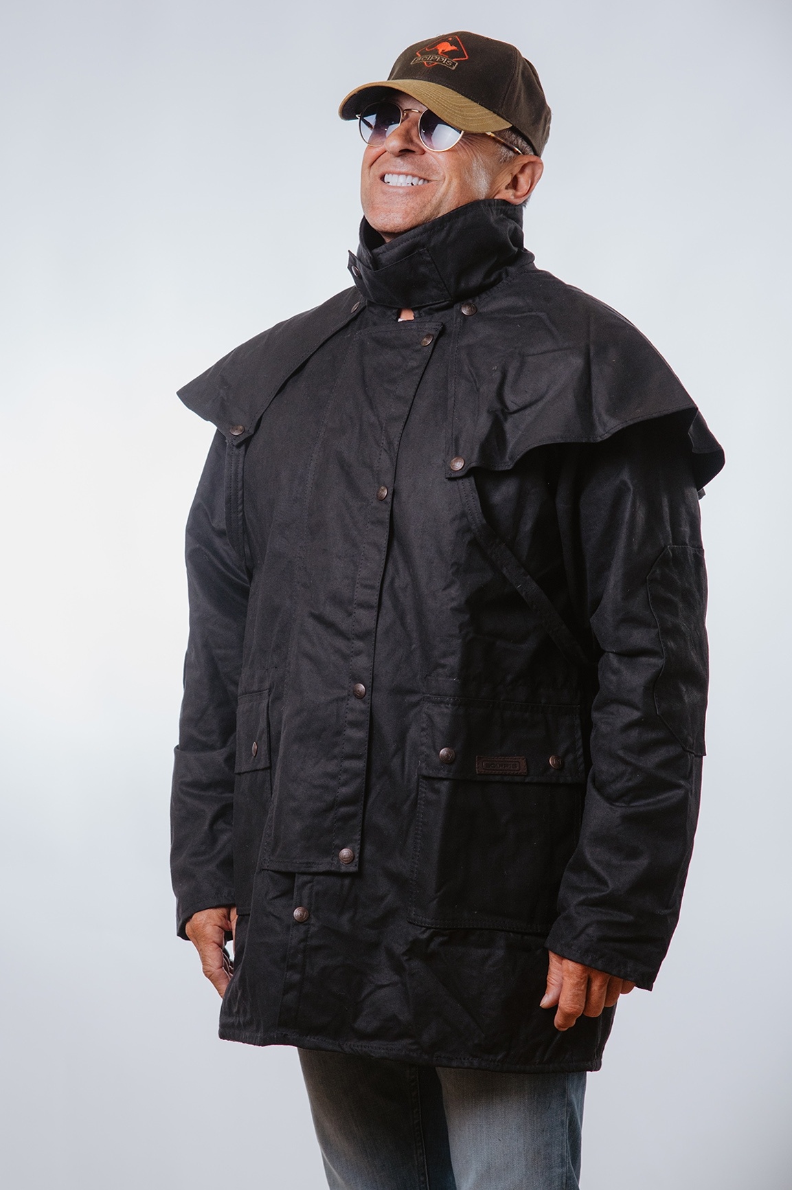 Куртка Australian Fashion House GmbH 001J01 Drover - Black фото 3