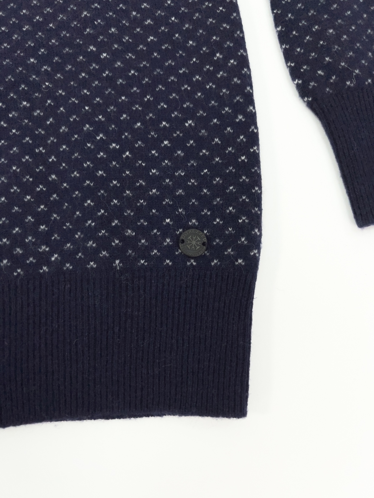 СВИТЕР DSTREZZED Dk. Navy Mel. 404090 фото 4