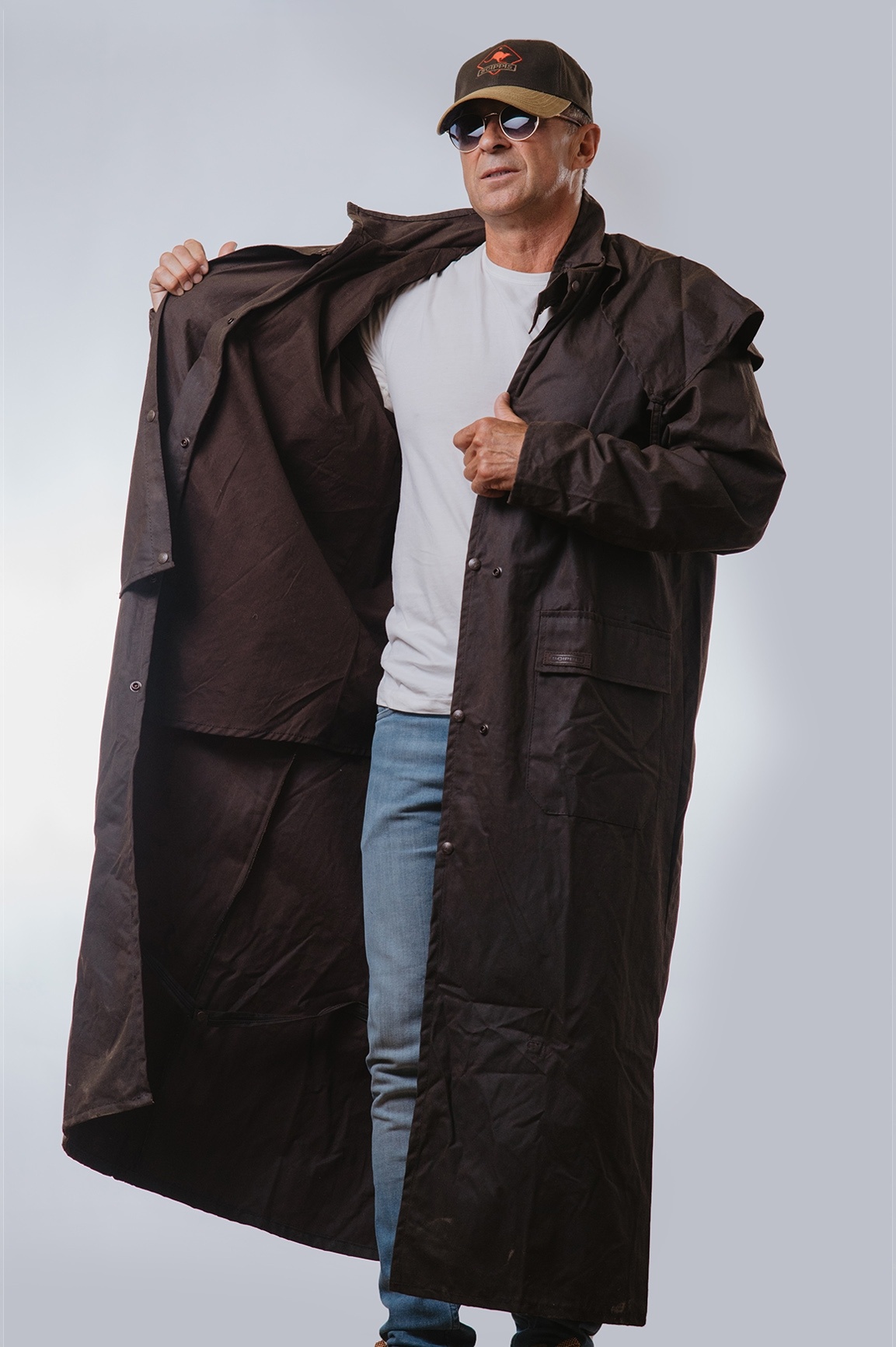 Плащ Australian Fashion House GmbH 001020 Riding - Brown фото 3
