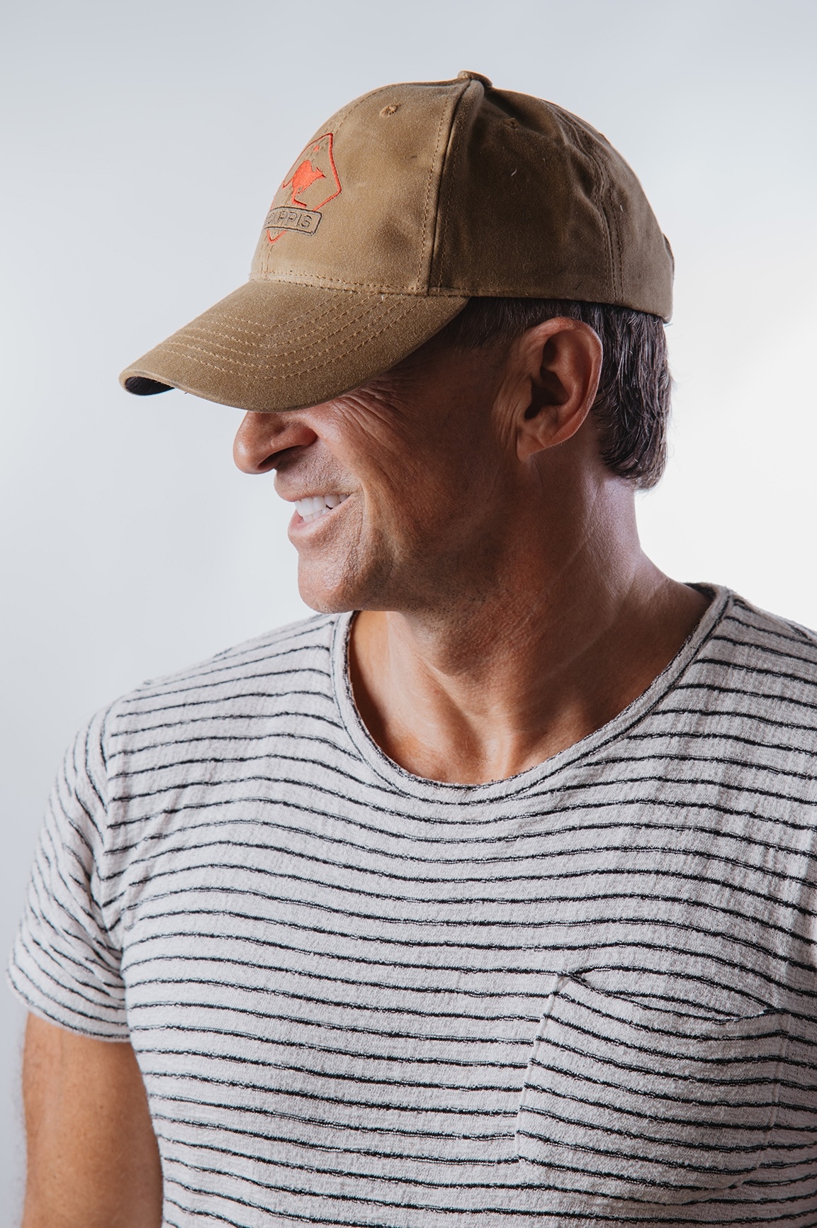 Кепка 001H10 SCIPPIS OILSKIN - Tan фото 4