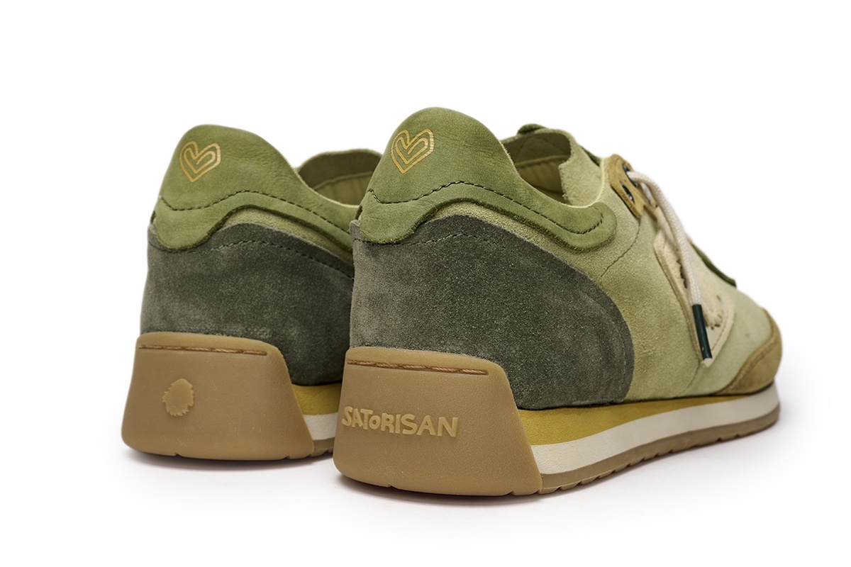 Кеды Satorisan Enso Suede Lichen Green фото 3