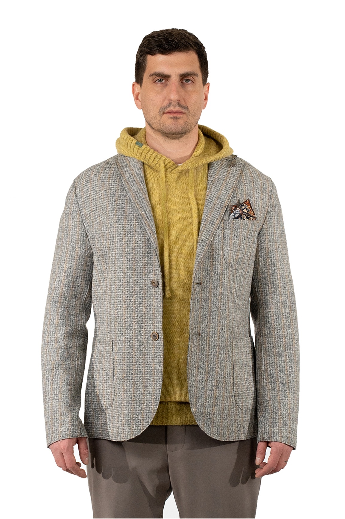 Пиджак Bob Harlow Beige/Grey фото 2