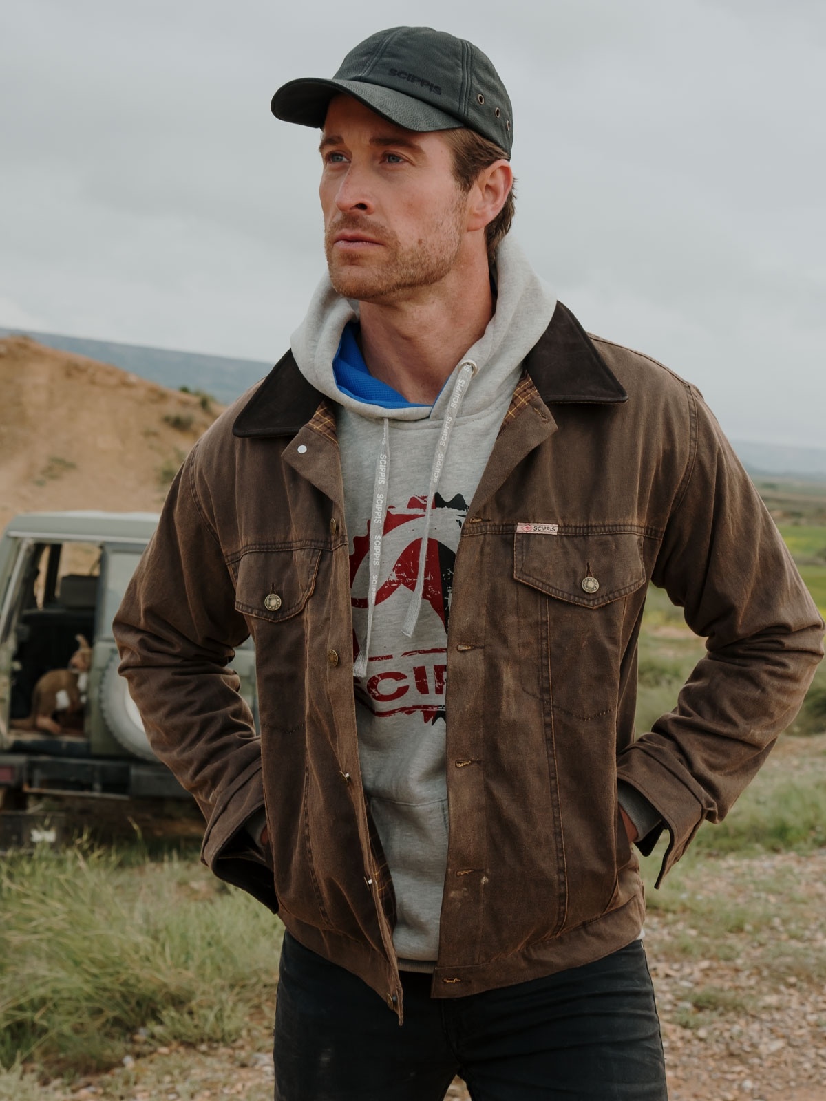 Куртка Australian Fashion House GmbH 010025 Clifton Tracker - Brown фото 1