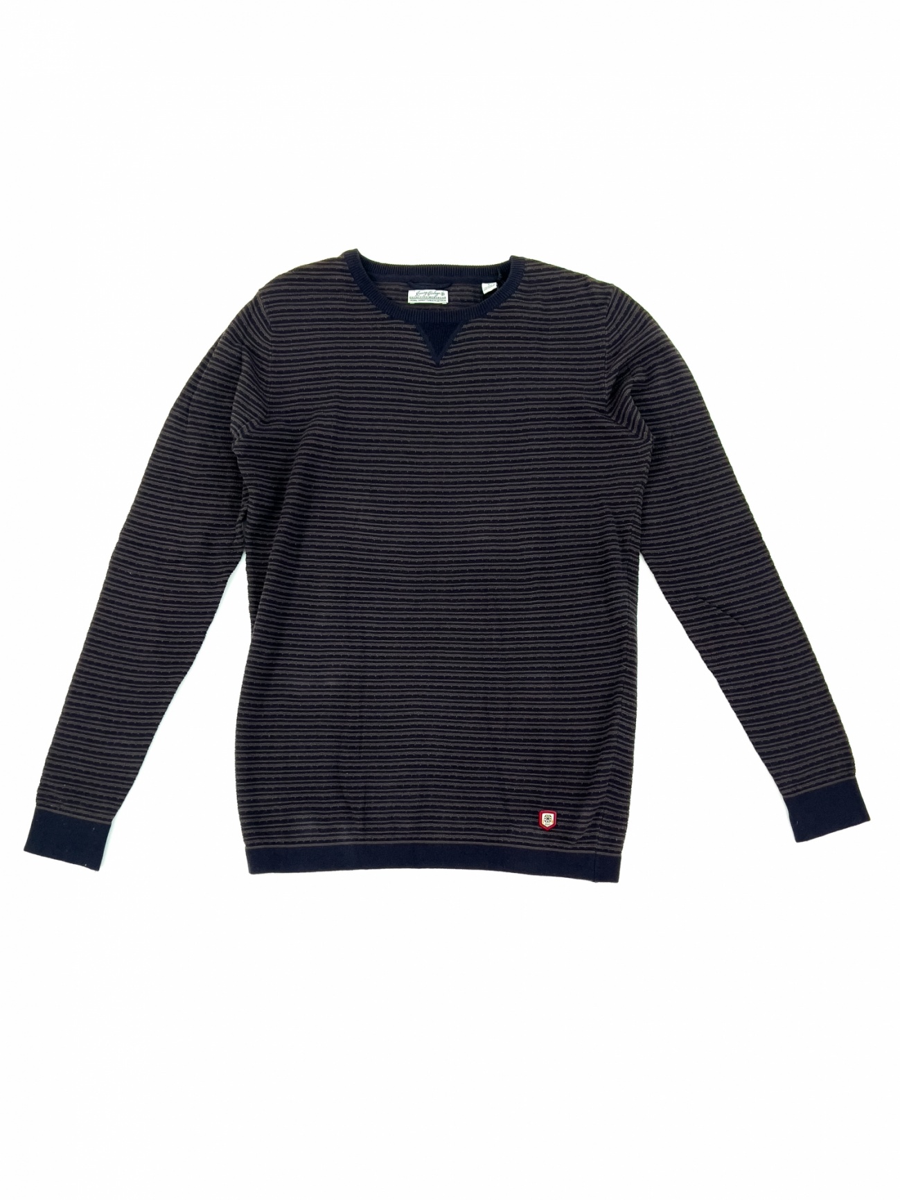 СВИТЕР DSTREZZED Dk.Navy/Brown 404081 фото 1