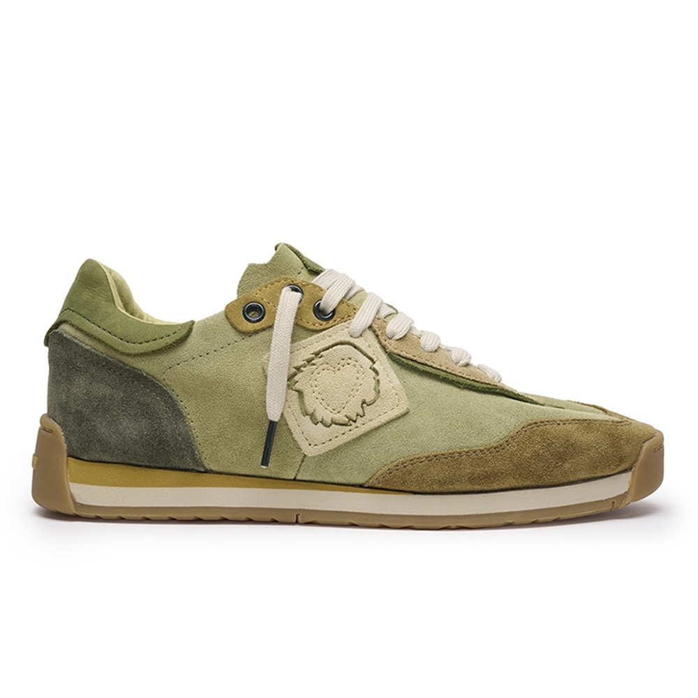 Кеды Satorisan Enso Suede Lichen Green фото 1