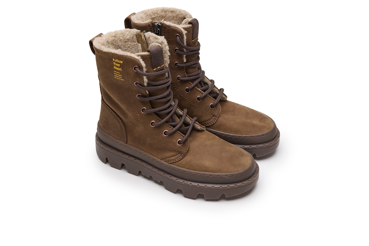 Ботинки Satorisan Unalome Laces Premium Wool Mid Brown фото 2