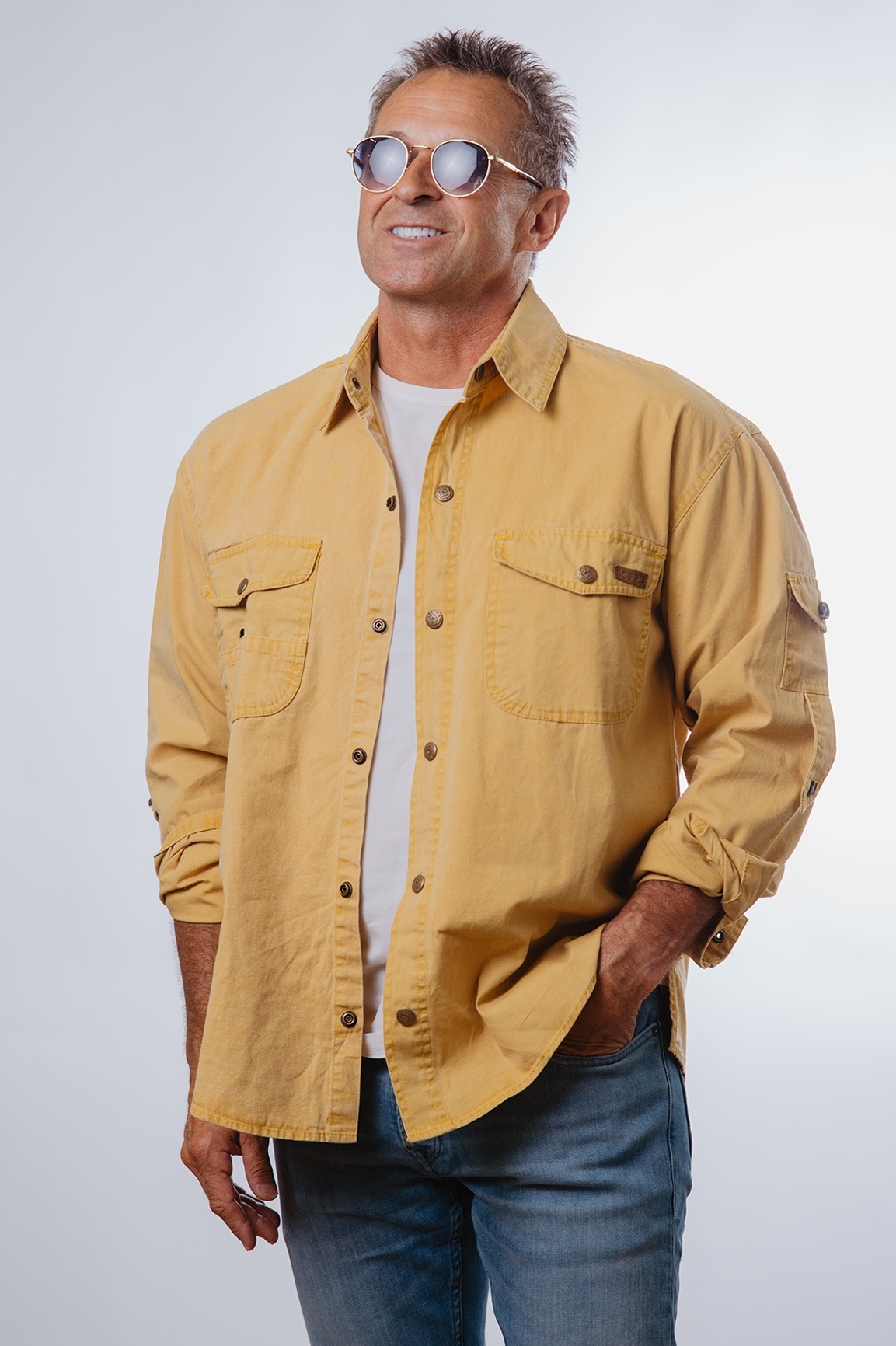 Рубашка Scippis Australian Fashion House GmbH 003S04 Cowra - Mustard фото 3