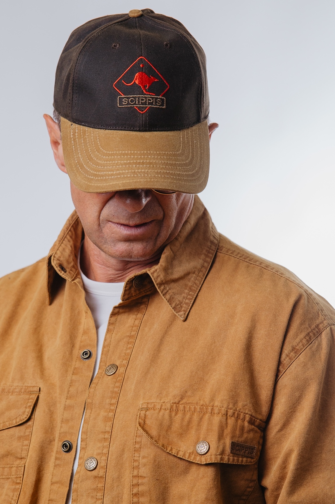 Рубашка Scippis Australian Fashion House GmbH 003S04 Cowra - Tobacco фото 2