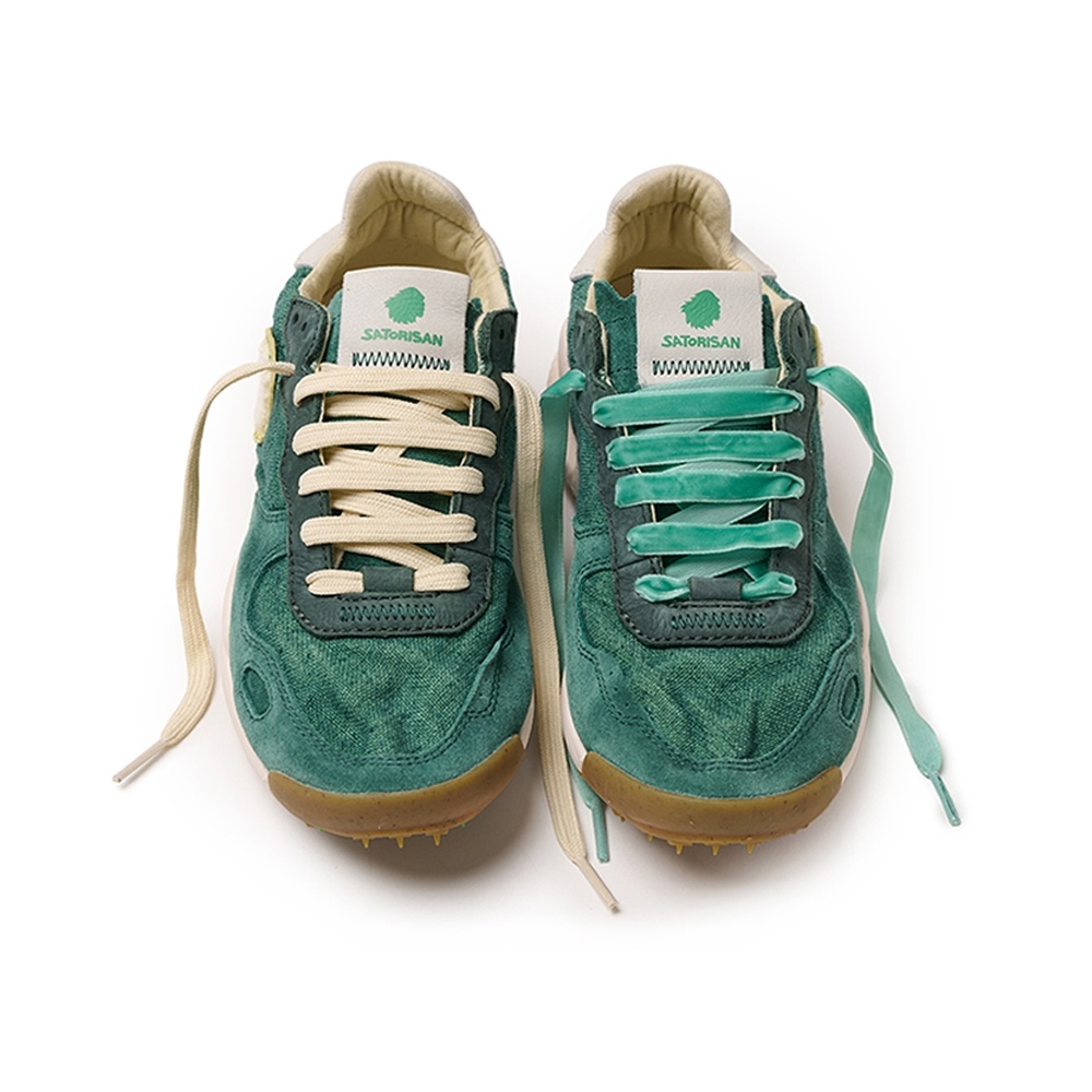 Кроссовки Satorisan Chacrona Linen Diving Green W фото 4