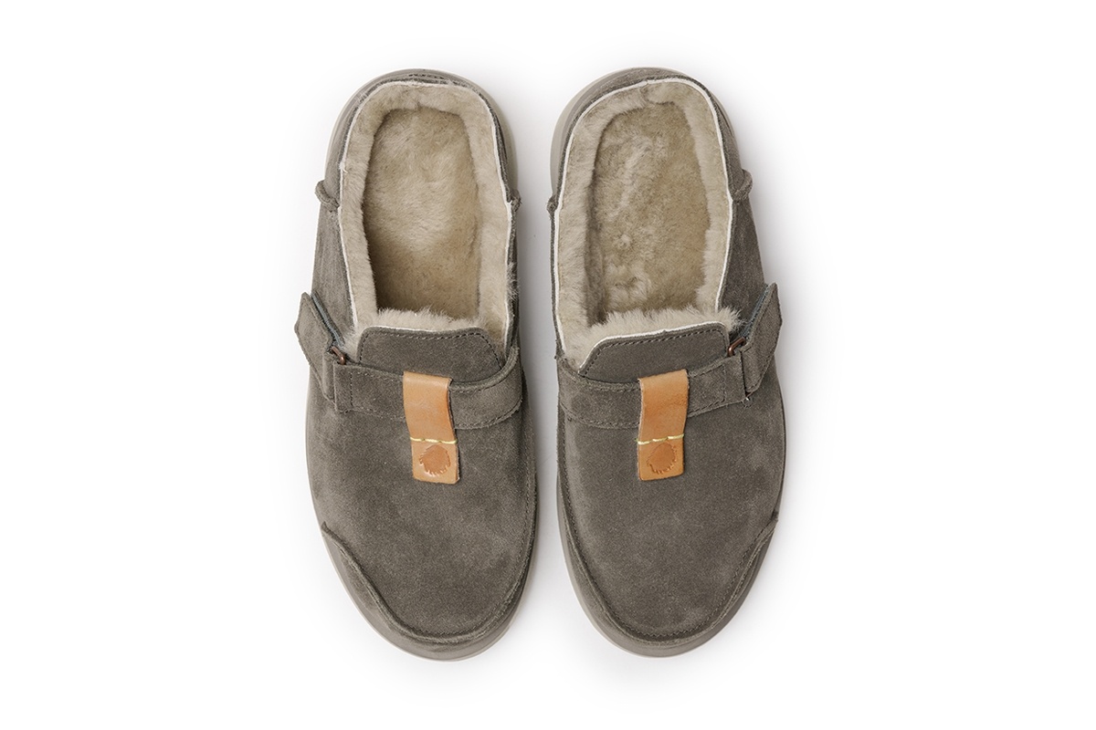 Тапочки Satorisan Uwabaki Clog Suede Deep Khaki 2.0 фото 4