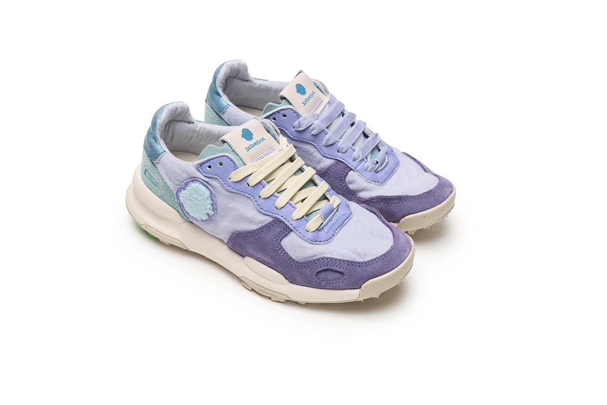 Кроссовки Satorisan Chacrona Linen Romance Blue фото 2
