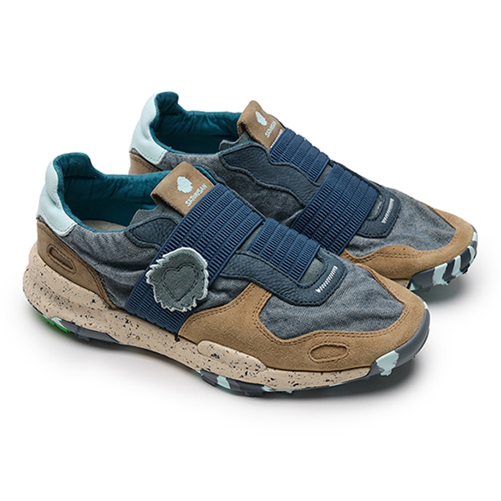 Кроссовки Satorisan Chacrona Linen Elastics Shadowy Scales фото 2