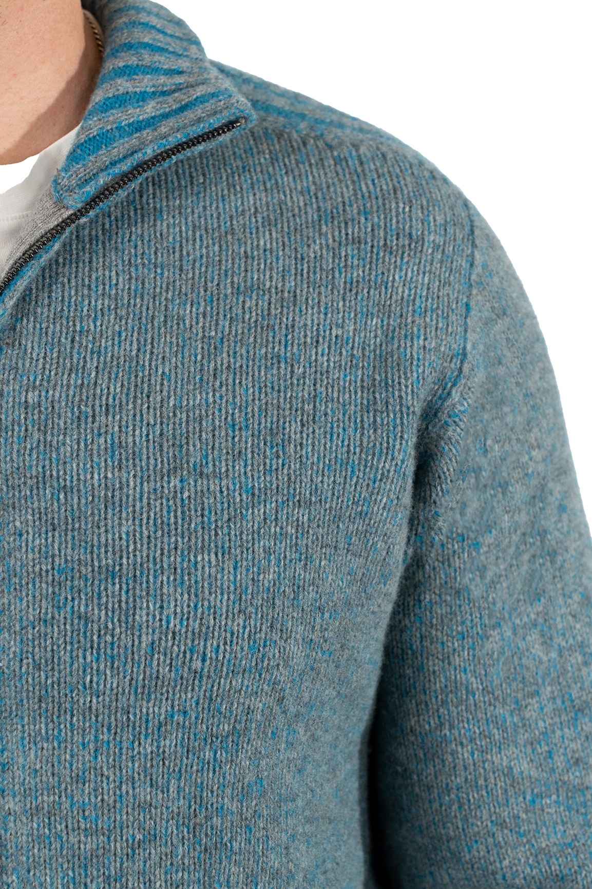 Свитер Bob La Societe Dale Grey/Petrol фото 4
