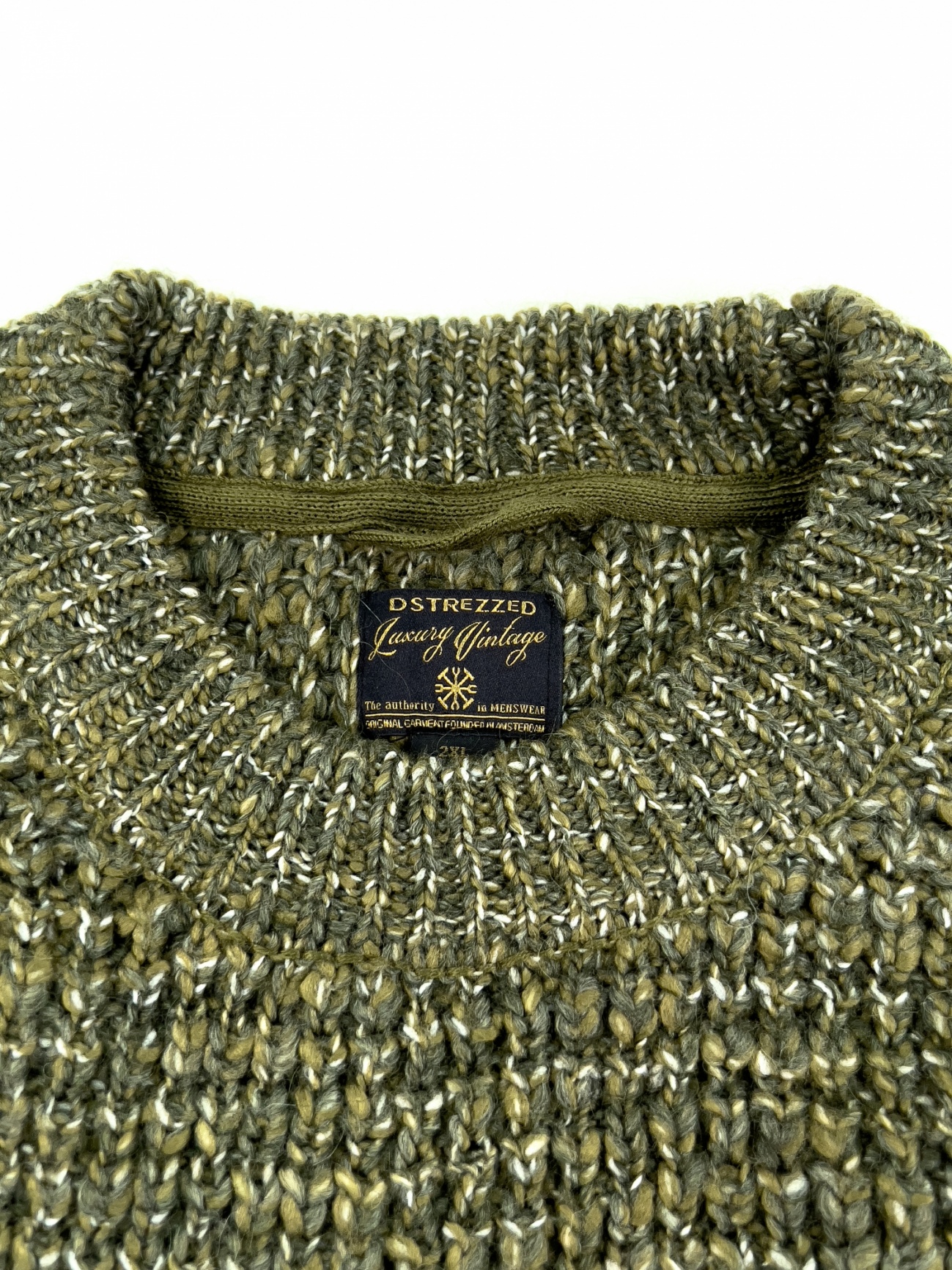 СВИТЕР DSTREZZED Army Green 404095 фото 3