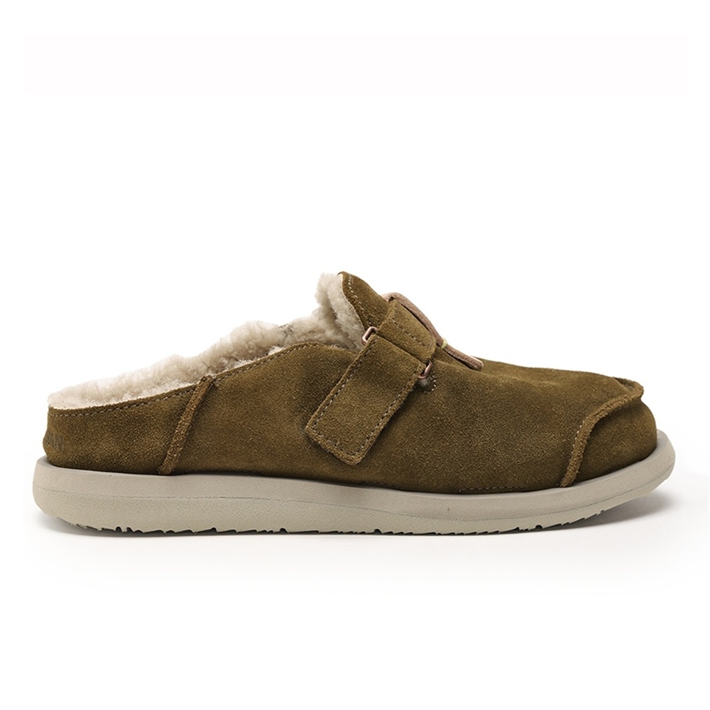 Тапочки Satorisan Uwabaki Clog Strap Suede Thunderbolt фото 1