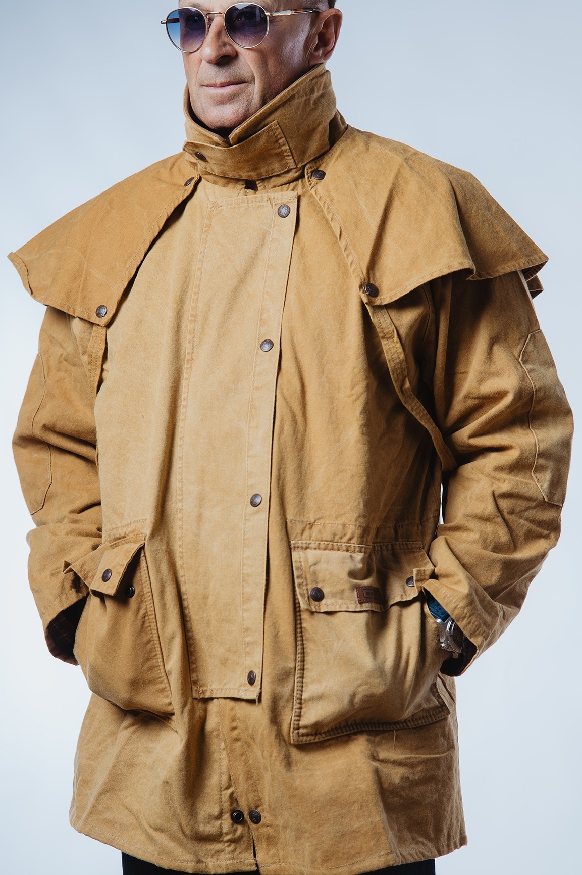 Куртка Australian Fashion House GmbH 003J01 Duster - Mustard фото 3